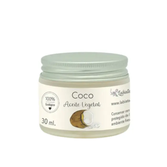 Labiatae Aceite Vegetal de Coco 30ml - Imagen 1